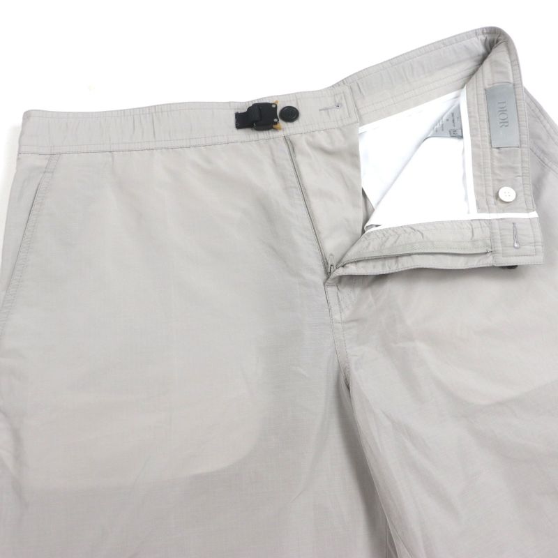 DIOR Homme 293c179b4717 Roller Coaster Buckle With Logo Patch Baneuda Pants