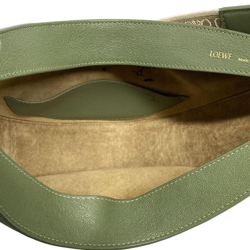 Loewe Shoulder Bag Luna Khaki