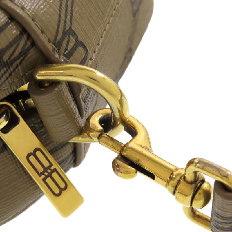 Balenciaga 702701 Logo Shoulder Bag PVC Women