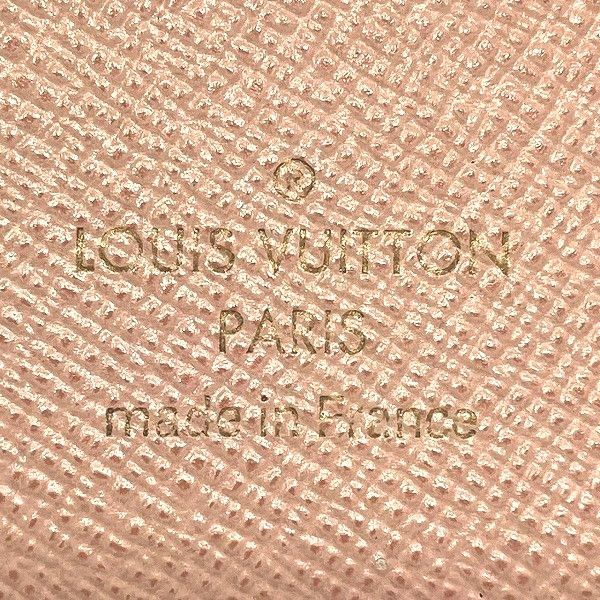 Louis Vuitton Monogram Portefeuille Zoe M62933 Rose Ballerine Trifold Wallet