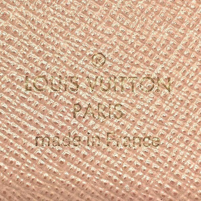 Louis Vuitton Monogram Portefeuille Zoe M62933 Rose Ballerine Trifold Wallet