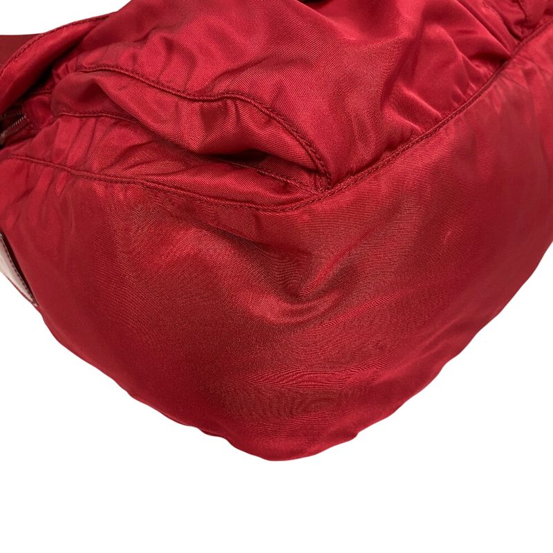 Prada B1738 Messenger Red Shoulder Bag Cabasn Diagonal Shoulder Brand Red Women