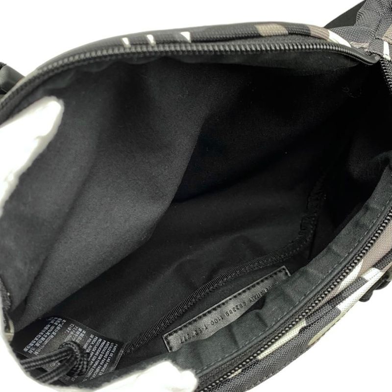 Balenciaga Body Bag Waist Bag Explorer 482389 Camouflage Black Gray Balenciaga