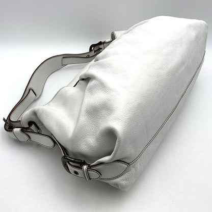 Fendi 23058br579yr2088 Handbag Shoulder Bag Leather White Women Men Fashion