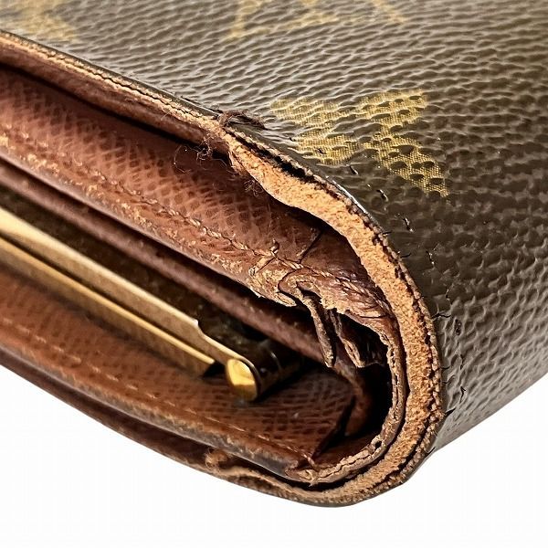 Louis Vuitton Monogram Portefeuille Viennois M61674 Bifold Wallet For Women