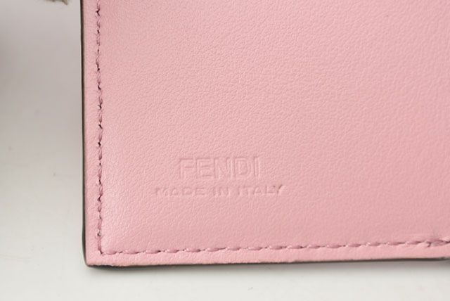 Unused Fendi Wallet Mini Wallet Fendi Trifold 8m0395 AAYZ F1cjy Soft Leather