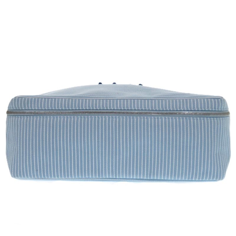 Hermes Cabriole Togo Bag MM Cotton White Blue Water 1009 Pouch Hermes