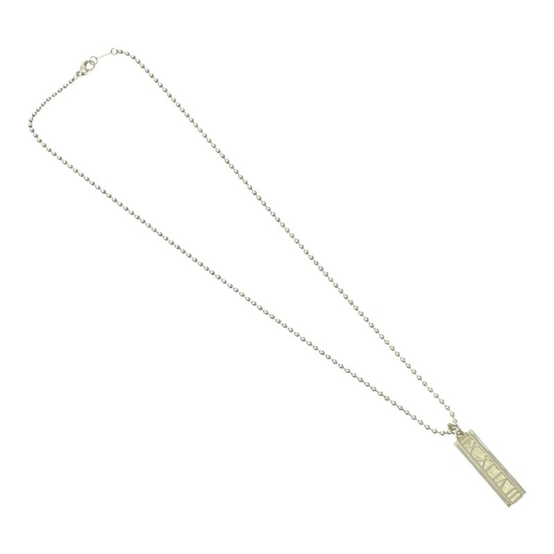 Tiffany & Co Tiffany & Co Silver Atlas Bar Necklace 15.7g 925 Engraved 434333