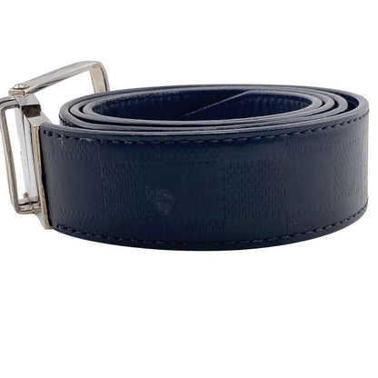 Louis Vuitton M9674 Damier Infini Belt Brand Jeans Dress Casual Business Black