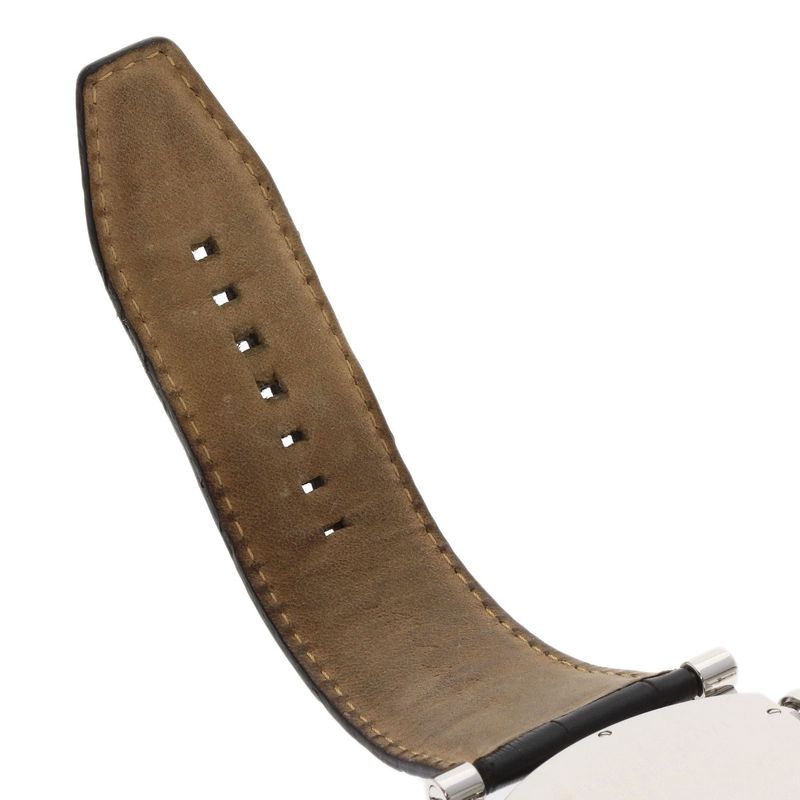 Bvlgari Bulgari Aa48sch Ashoma Watch SS Leather Men's