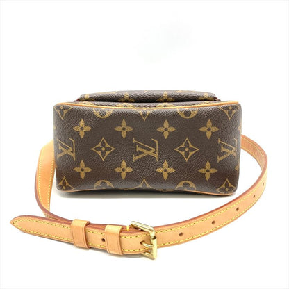 Louis Vuitton Viva Cité PM Shoulder Bag Monogram Canvas M51165 Brown Gold