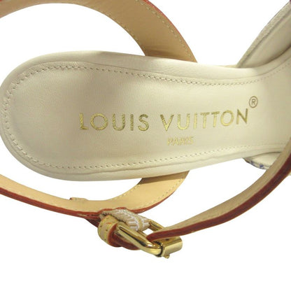 Unused 24ss Louis Vuitton Helios Line Wedge Sandals Espadrilles Monogram 1acsfr