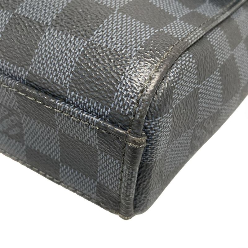 Louis Vuitton Shoulder Bag Damier Cobalt Newport Messenger PM N41587