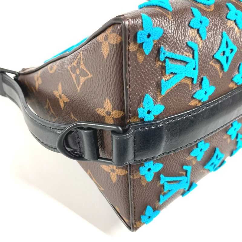 Louis Vuitton Shoulder Bag Triangle Messenger M45078 Monogram Canvas Brown