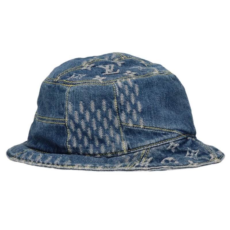 Louis Vuitton Mp2734 Damier Giant Wave Hat Men's