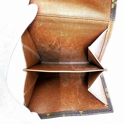 Louis Vuitton Monogram Porte Monebier M61660 W Hook Wallet Trifold Wallet Unisex