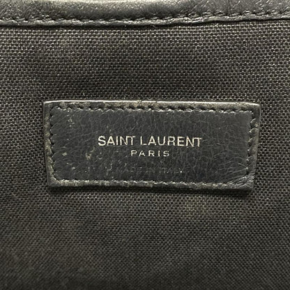 Saint Laurent Paris Backpack Sac - 649765 Black Leather