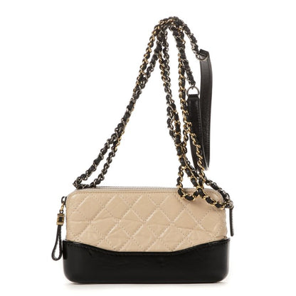 Chanel Gabrielle Rose Aged Calfskin A