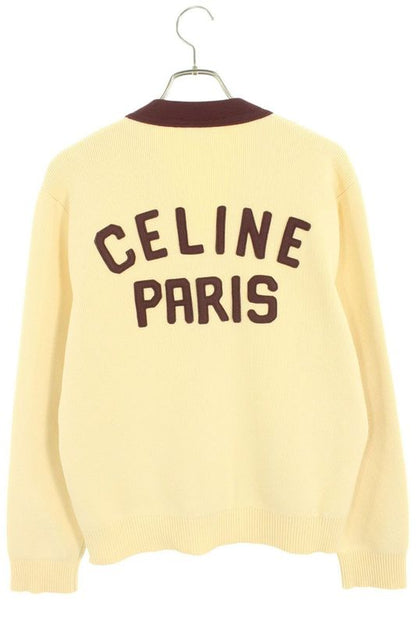 Celine 25SS Rv08i192w College Logo Cardigan Men's M