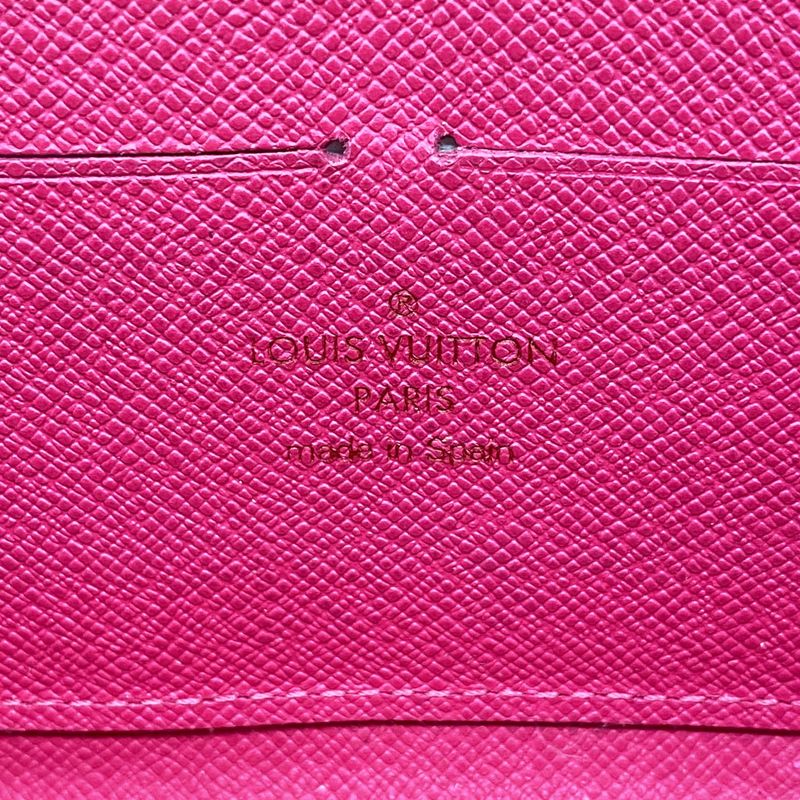 Louis Vuitton Long Wallet Monogram Multicolor Zippy Wallet M60243 Noir Black