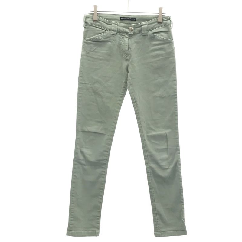 Balenciaga Stretch Skinny Denim Pants Greenish 36