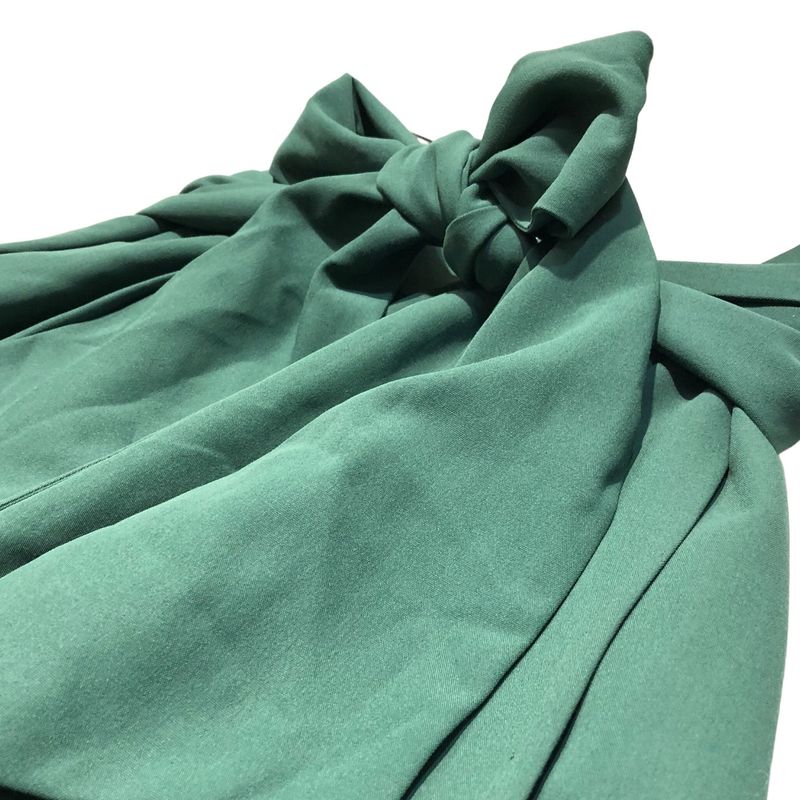 Yves Saint Laurent 90's Ribbon Skirt M Green