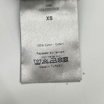 DIOR 123j000l0206 Black Short Sleeve Cut And Sewn XS