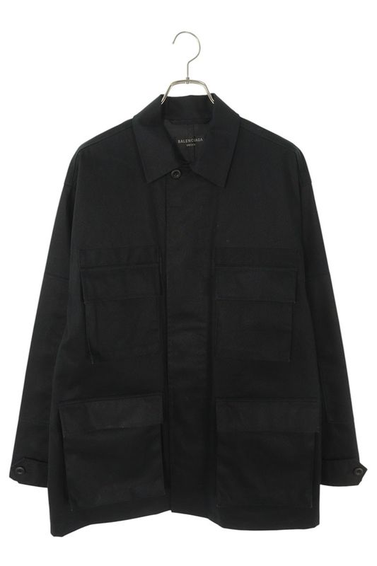 Balenciaga 720159 Tnp07 Oversized Work Cargo Blouson Men's 1