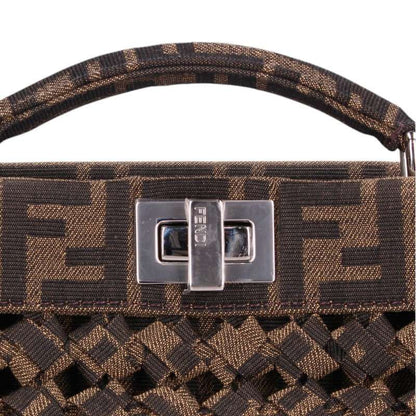 Fendi 7va530 Icy You Mini Zucca Pattern Handbag Men's