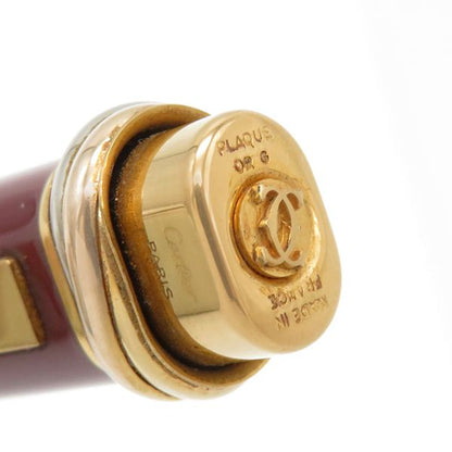 Cartier Ballpoint Pen Trinity GP Resin Bordeaux X Gold Must de Cartier Out of