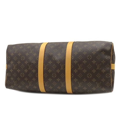 Louis Vuitton Boston Bag Keepall Bandoliere 50 Monogram Canvas Monogram Gold
