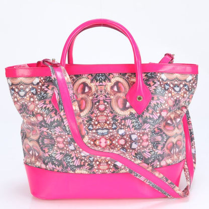 Bulgari Hologram Seal Matthew Williamson 2WAY Tote Bag Crossbody Shoulder A4