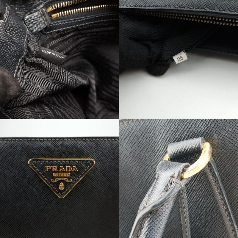 Prada Galleria Black Saffiano Leather Bn227425