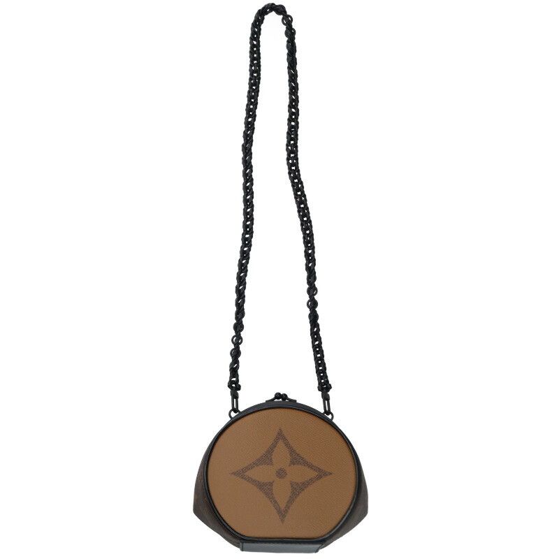 Louis Vuitton M45280 Bulcico BC Monogram Reverse Chain Shoulder Bag Women