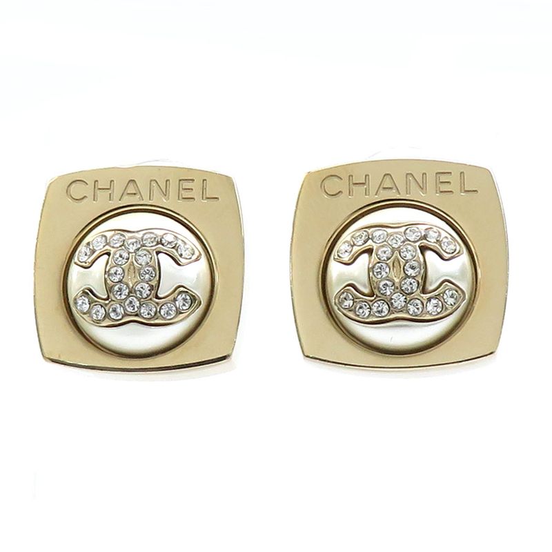 Chanel Earrings Coco Mark