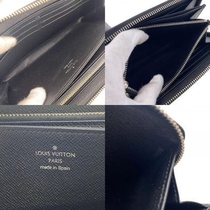 Louis Vuitton M61857 Epi Long Wallet Brand Card Holder Coin Purse Black Men's