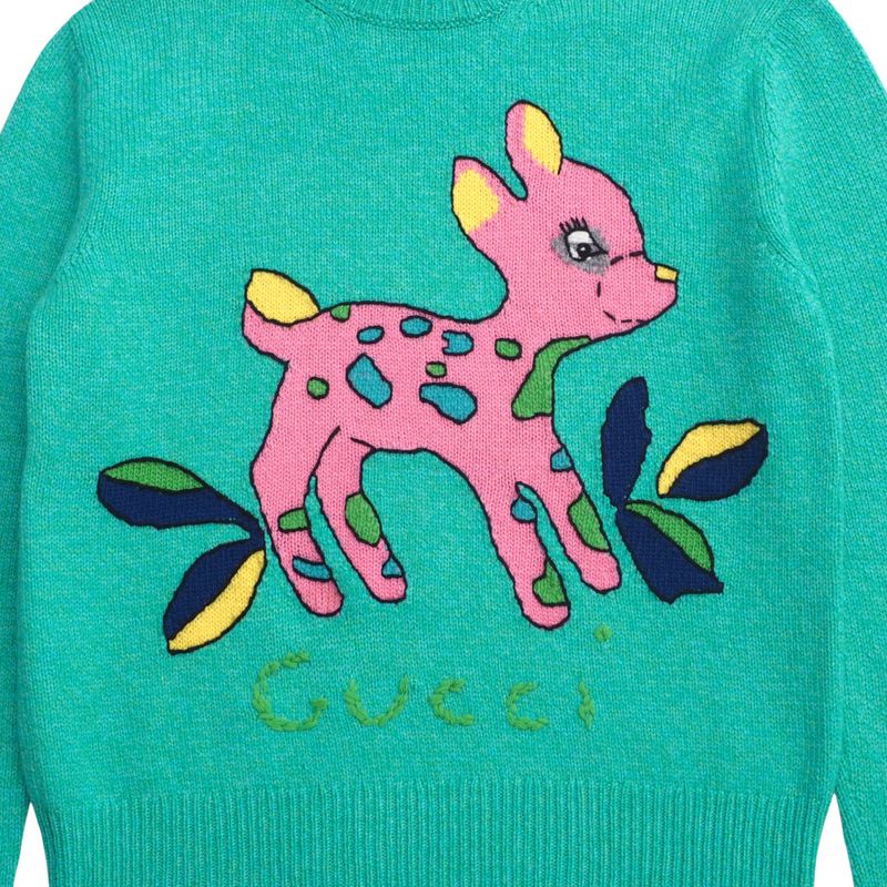 Gucci Sweater Size XS Long Sleeve Knit [recommended] Made In Italy 20250327