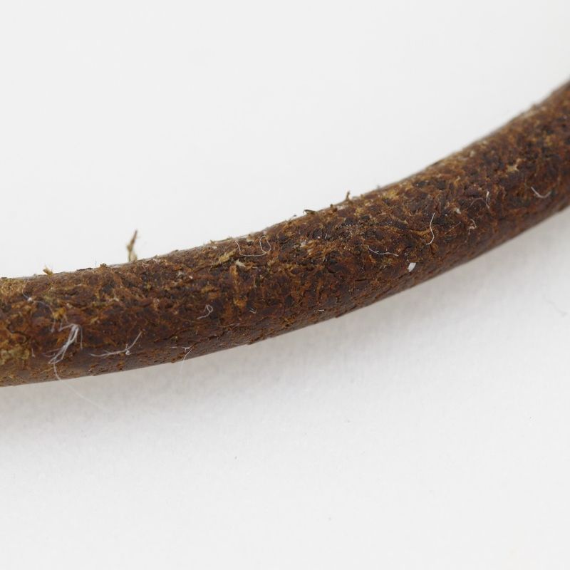 Hermes Jumbo Breath Gold Plated And Leather Ladies 9.6g Bracelet