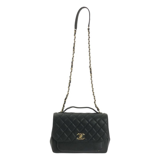 Chanel - Business Affinity Matelasse 2way Shoulder Bag - Black - Women's