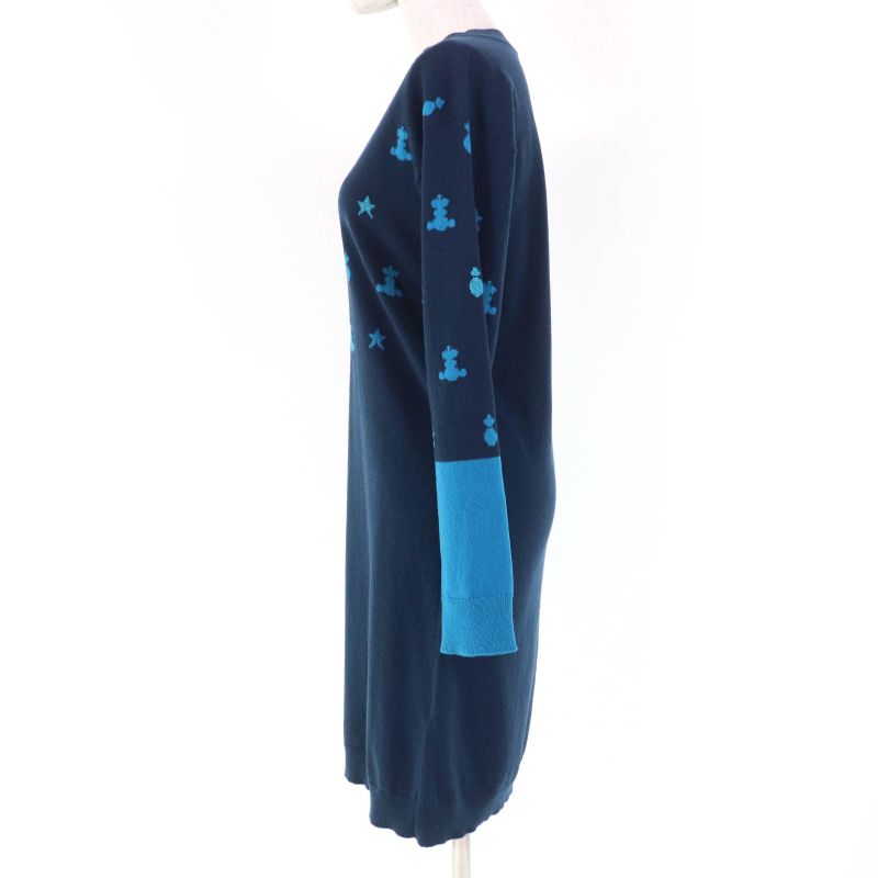 Hermes 2021 Poste Et Cavalerie Saber Decorated Bag 100% Cashmere Long Sleeve