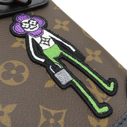 Louis Vuitton Shoulder Bag Steamer XS Monogram Canvas Leather Monogram X Black