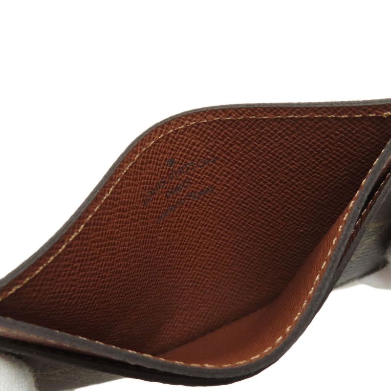 Louis Vuitton M61733 Porte Carte Surple Card Case Monogram Canvas Women