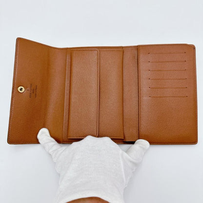 Louis Vuitton M61202 Monogram Trifold Wallet Porte Trousseau Etui Trifold