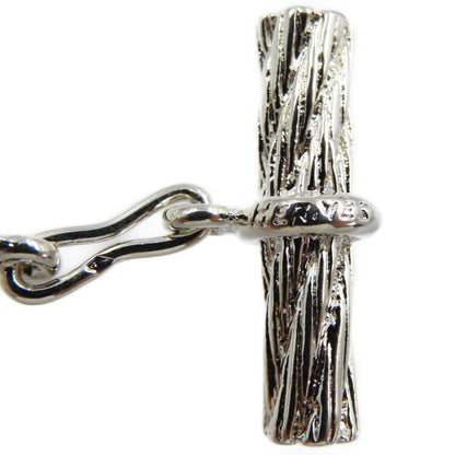 Hermes Cufflinks Silver925 Silver 0047