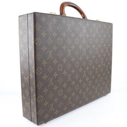 Louis Vuitton Crusher Attaché Case M53124 Monogram Canvas Brown Co0920 Unisex