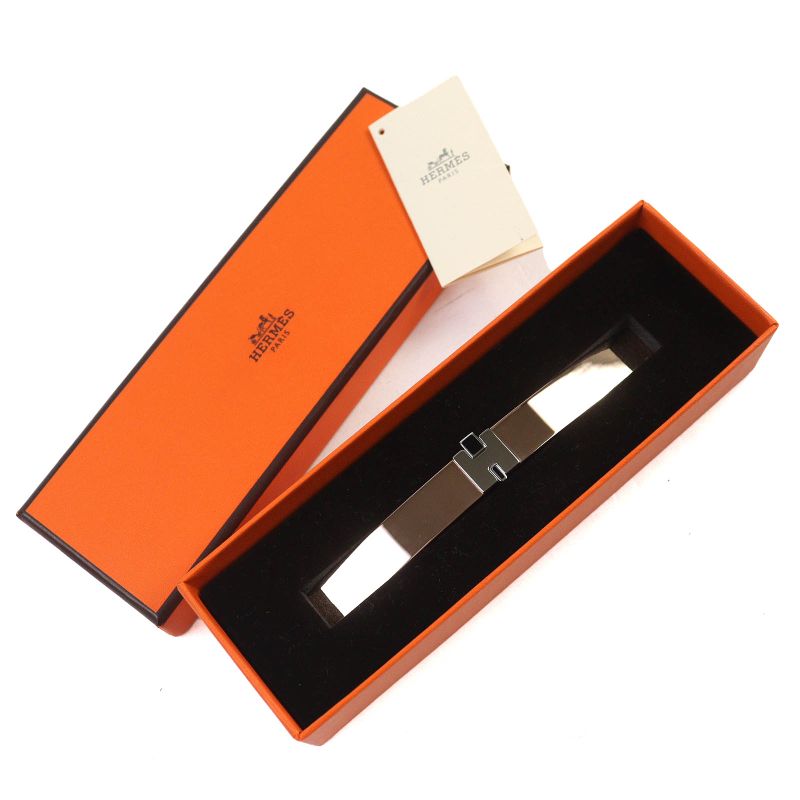 Hermes Irene H Logo Barrette Hair Clip Hair Clip Hair Accessory Gold With