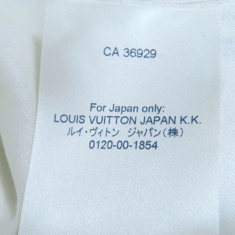 Louis Vuitton 2021 100% Cotton Floral Silk Sleeve Cut And Sewn Yellow XS (size