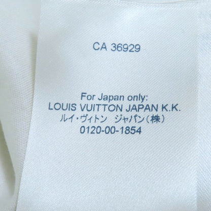 Louis Vuitton 2021 100% Cotton Floral Silk Sleeve Cut And Sewn Yellow XS (size