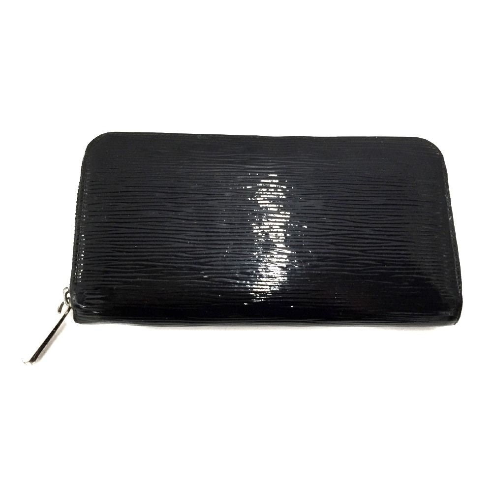 Louis Vuitton Epi Electric Round Zipper Long Wallet Scratch