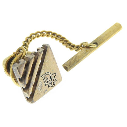 [dior] Christian Dior Logo Gold Plated Men's Tie Pin